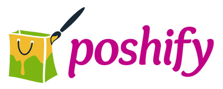 Poshify Store Webstore Design Logo