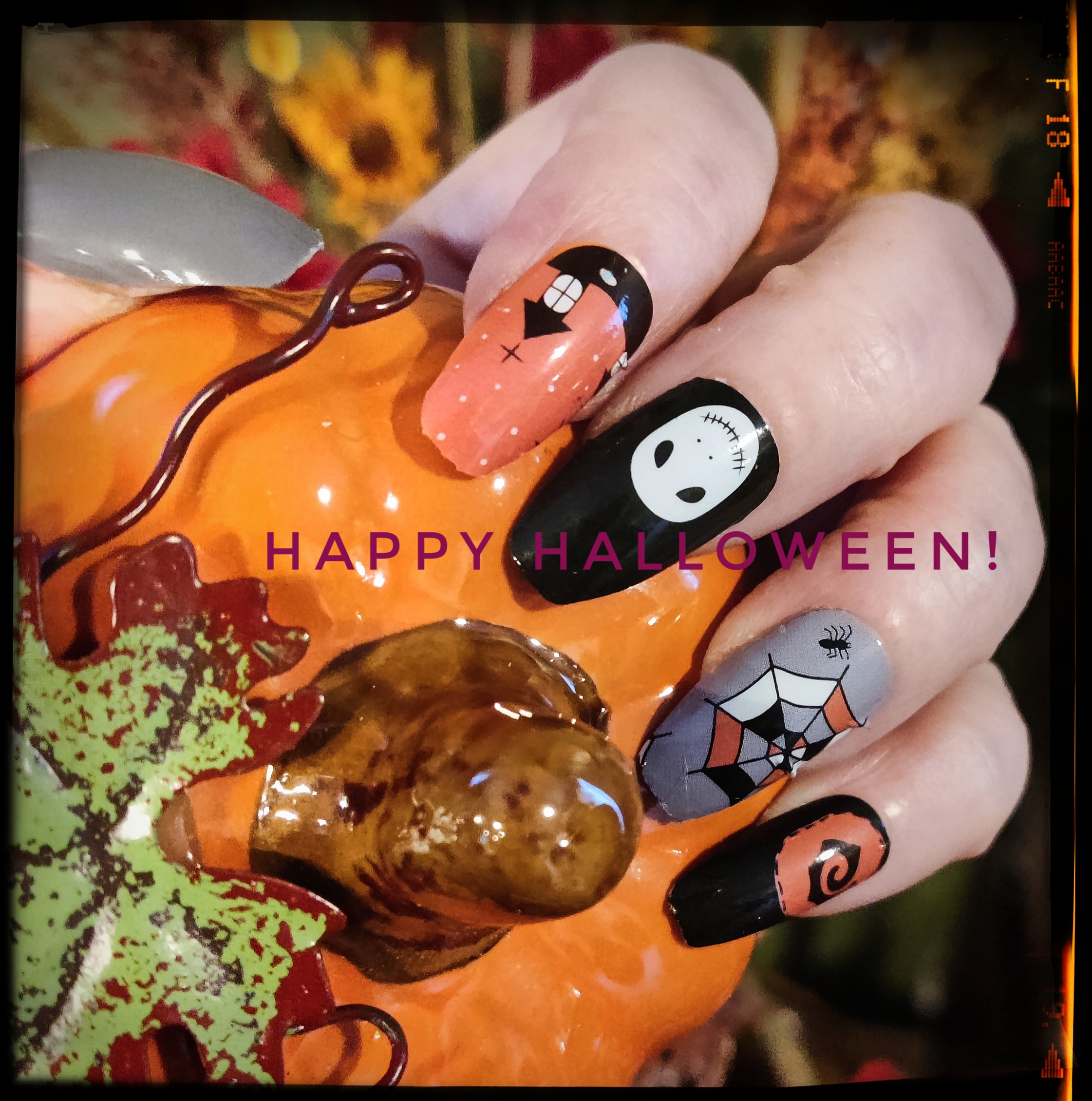 2023 Halloween At Home Manicure